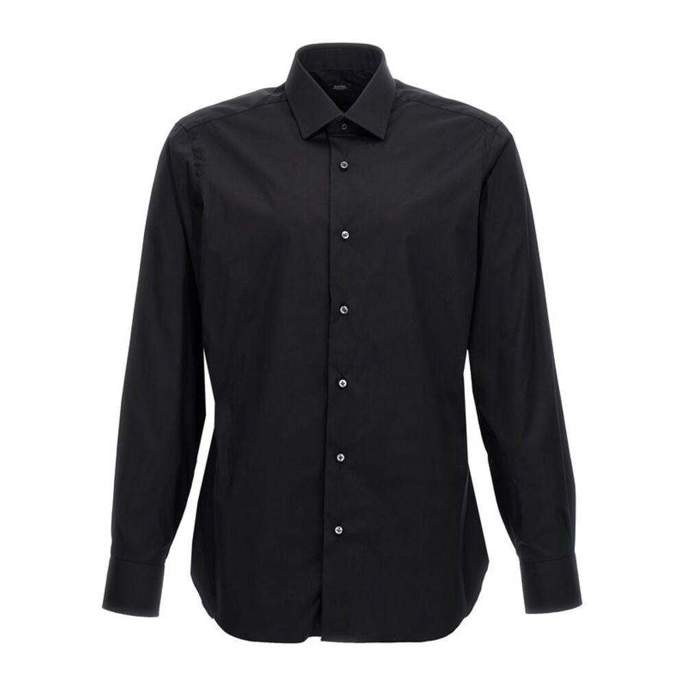 Barba Men Poplin Shirt